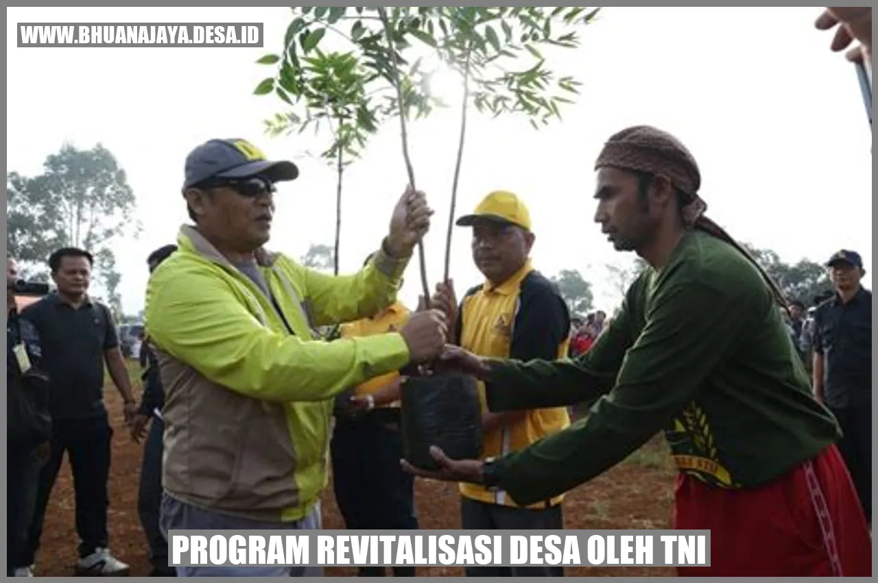 Program Revitalisasi Desa oleh TNI