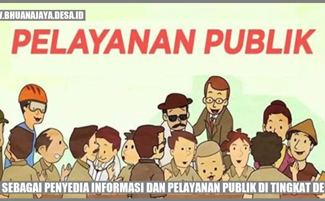 RT sebagai Penyedia Informasi dan Pelayanan Publik di Tingkat Desa