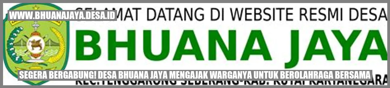 Segera Bergabung! Desa Bhuana Jaya Mengajak Warganya untuk Berolahraga Bersama