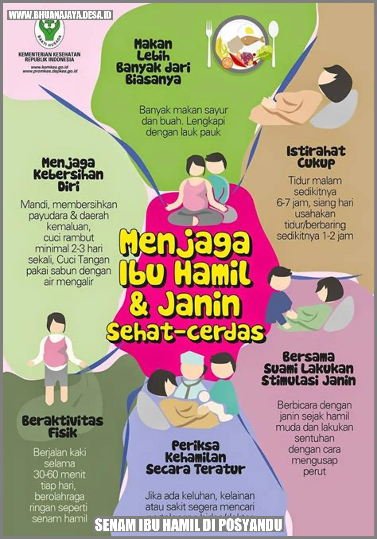 Senam Ibu Hamil di Posyandu