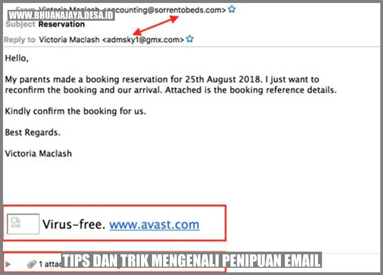 Tips dan Trik Mengenali Penipuan Email