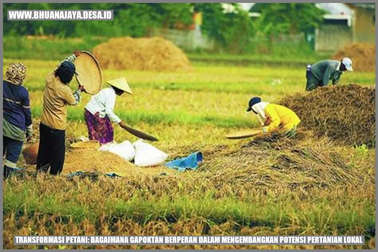 Transformasi Petani: Bagaimana Gapoktan Berperan dalam Mengembangkan Potensi Pertanian Lokal