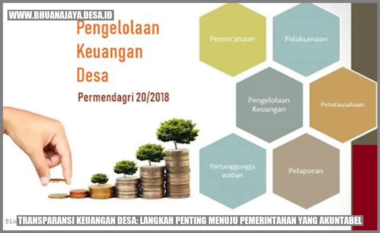 Transparansi Keuangan Desa: Langkah Penting Menuju Pemerintahan yang Akuntabel