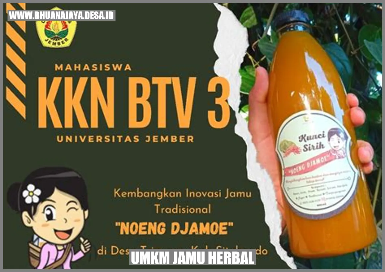 Gambar UMKM Jamu Herbal