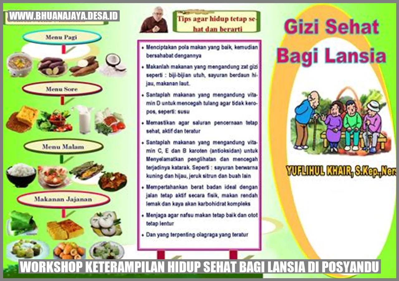 Workshop Keterampilan Hidup Sehat bagi Lansia di Posyandu